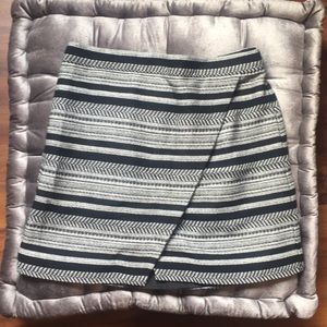 Black and white skirt